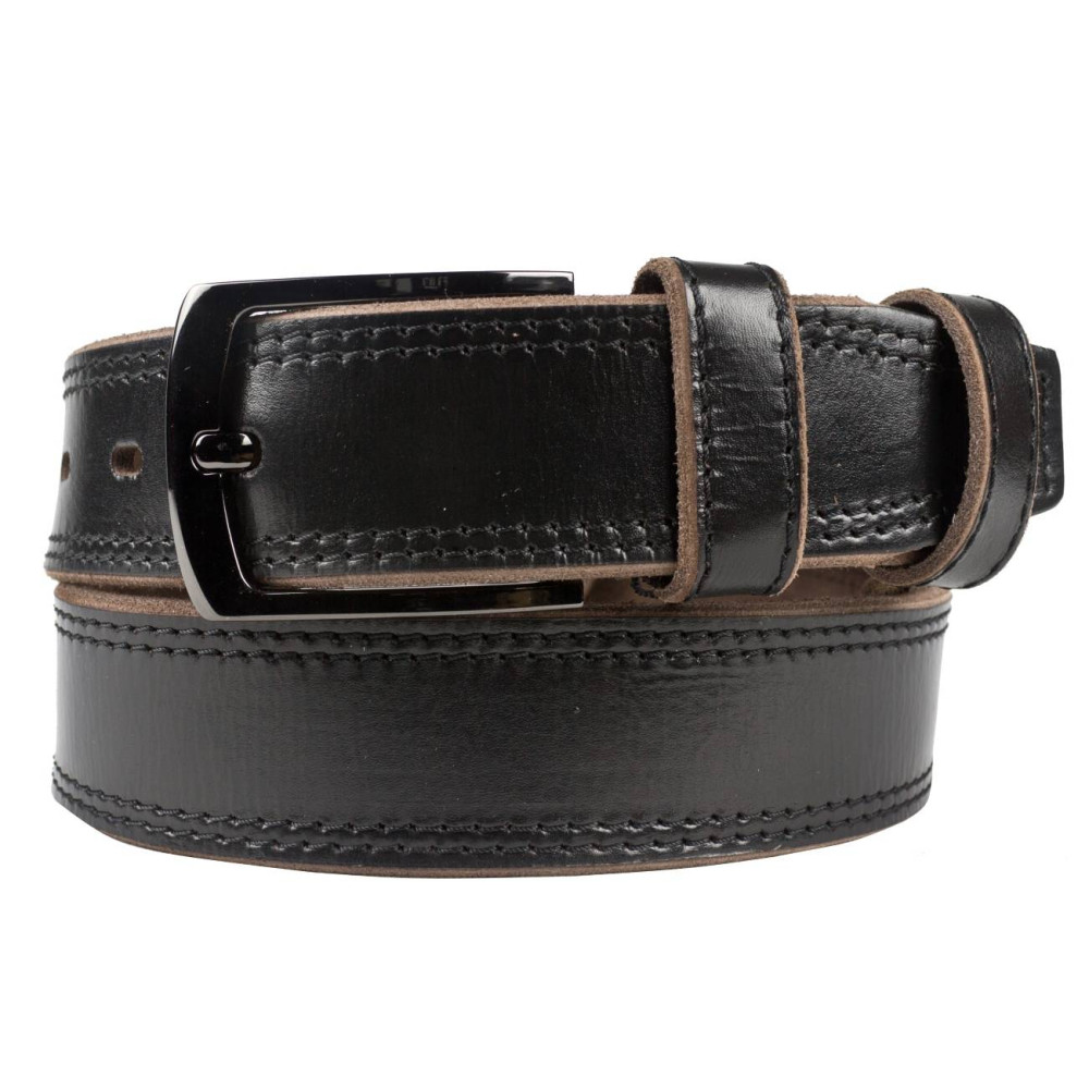Кожаный ремень Casalino black (арт. 9031-01) Кожаный ремень Casalino black (арт. 9031-01)
